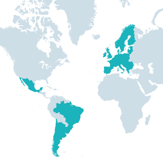 world map